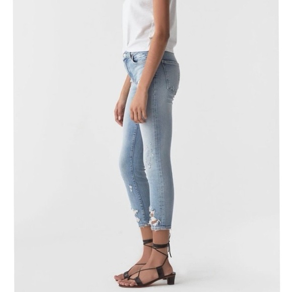 AGOLDE Cropped Denim Jeans - Picture 5 of 12
